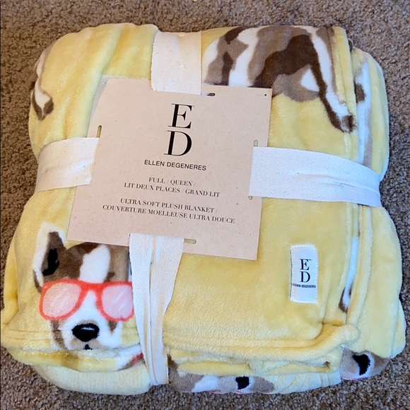 Ellen degeneres dog blanket Clearance